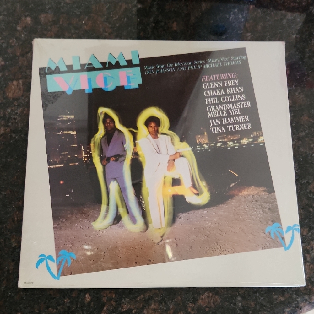 Miami Vice Soundtrack Vinyl Record